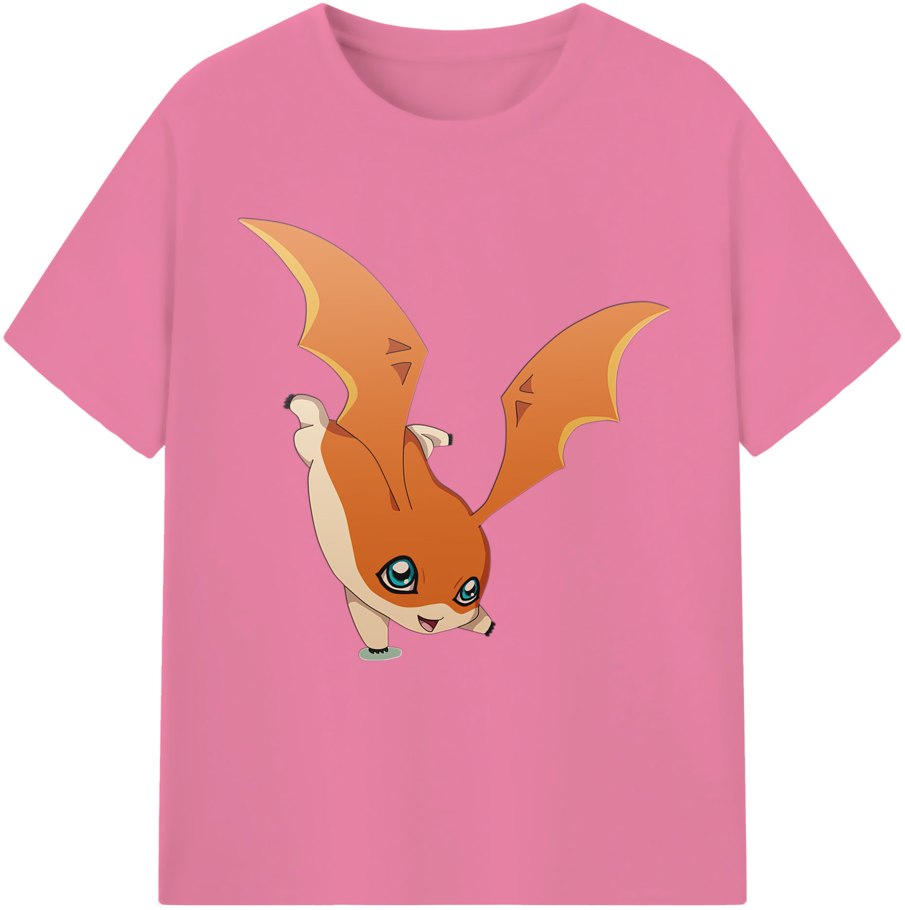 （画像用） Digimon デジタルモンスター/デジモン 綿100％半袖Tシャツ（フロントプリント）